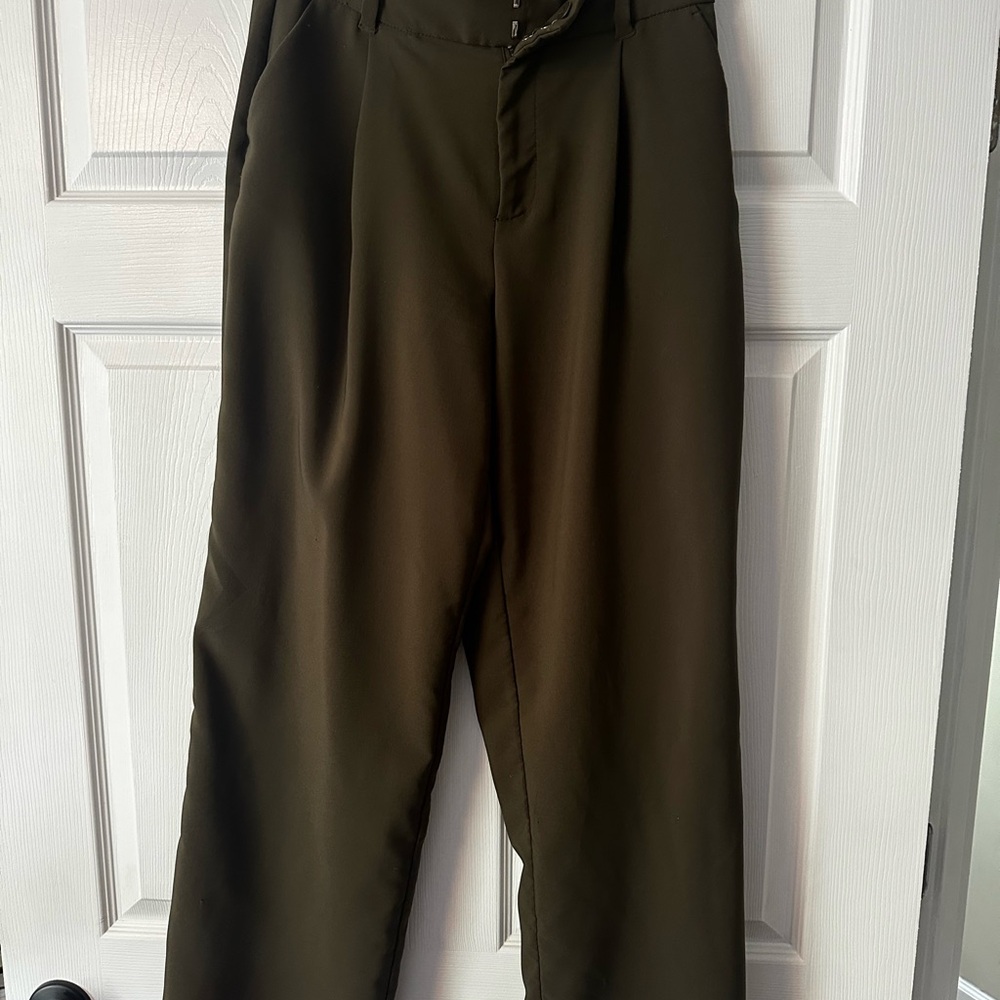 Maurices Dark Olive Dress Pants